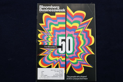 2018 DEC 10 BLOOMBERG BUSINESSWEEK MAGAZINE - THE BLOOMBERG 50 COVER - E 11748