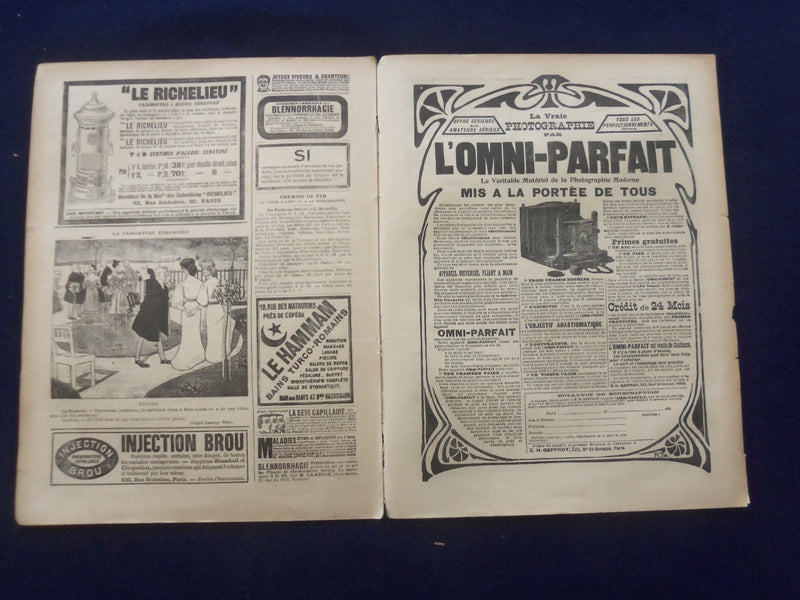 1905 NOV 25 LE SOURIRE MAGAZINE - ILLUSTRATED COMEDY - FRENCH TEXT - SP 4866X