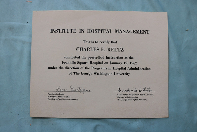 LT. COLONEL EDWARD KELTZ EPHEMERA LOT - K 3443