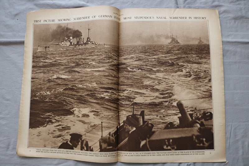 1918 DEC 12 MID-WEEK PICTORIAL MAGAZINE SECTION - WELCOME HOME - NP 9244