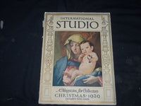 1929 CHRISTMAS INTERNATIONAL STUDIO MAGAZINE - NICE COVER - B 91