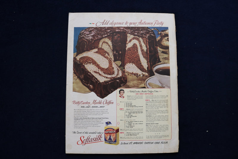 1951 NOVEMBER LADIES' HOME JOURNAL MAGAZINE - MY COUSIN RACHEL COVER - E 23381