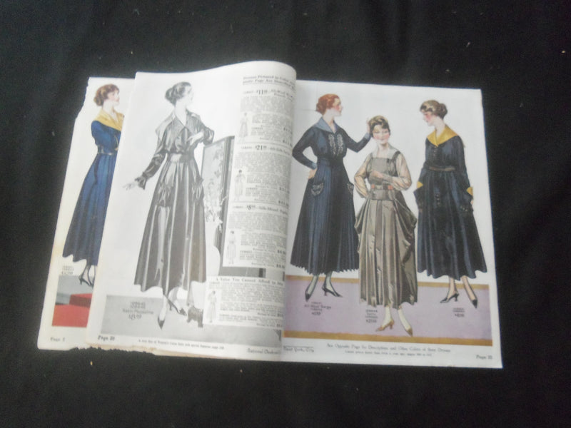 1917-1918 FALL & WINTER NATIONAL CLOAK & SUIT COMPANY CATALOG-N.Y. STYLES- R 93Z