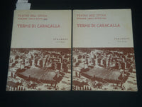 1954 TERME DI CARACALLA ITALIAN PROGRAM LOT OF 2 - TURANDOT - PUCCINI - J 4280
