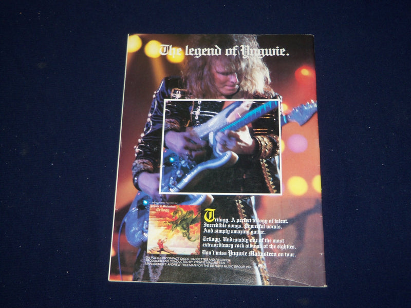 1986 DECEMBER 31 CIRCUS MAGAZINE - CINDERELLA'S TOM KEIFER COVER-PHOTOS- SP 9636