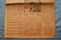 1947 APRIL 8 THE DETROIT NEWS NEWSPAPER - HENRY FORD TO LIE IN STATE - NP 9217