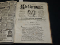 1872 KLADDERDATSCH ILLUSTRATED MAGAZINE BOUND VOLUME - GERMAN - KD 4349