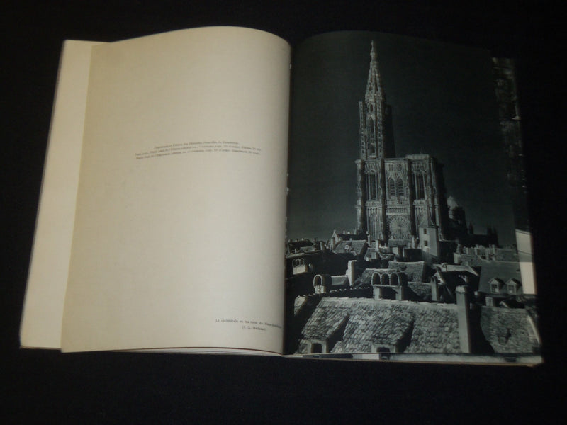 1952 STRASBOURG ASPECTS CONNUS ET INCONNUS FRENCH BOOK - KD 5855