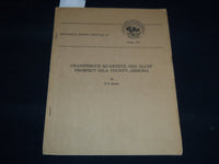 1951 OCTOBER URANIFEROUS QUARTZITE , RED BLUFF GEOLOGICAL STUDY - KAISER- J 8902