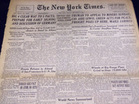 1946 DECEMBER 6 NEW YORK TIMES - TRUMAN TO APPEAL TO MINERS - NT 3229
