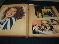 HOLLYWOOD MOVIE STARS SCRAPBOOK - LADD - WILDE - GREAT PHOTOS - 26A