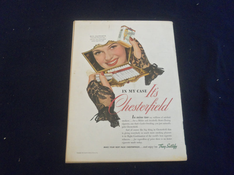 1942 MAY 9 LIBERTY MAGAZINE - DERBY DAY - LONELY WOMEN, AMERICA PROBLEM- B 4197K