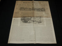 1930 JULY 24 BOSTON EVENING TRANSCRIPT CENTENARY NEWSPAPER LOT OF 3 - NP 4251G