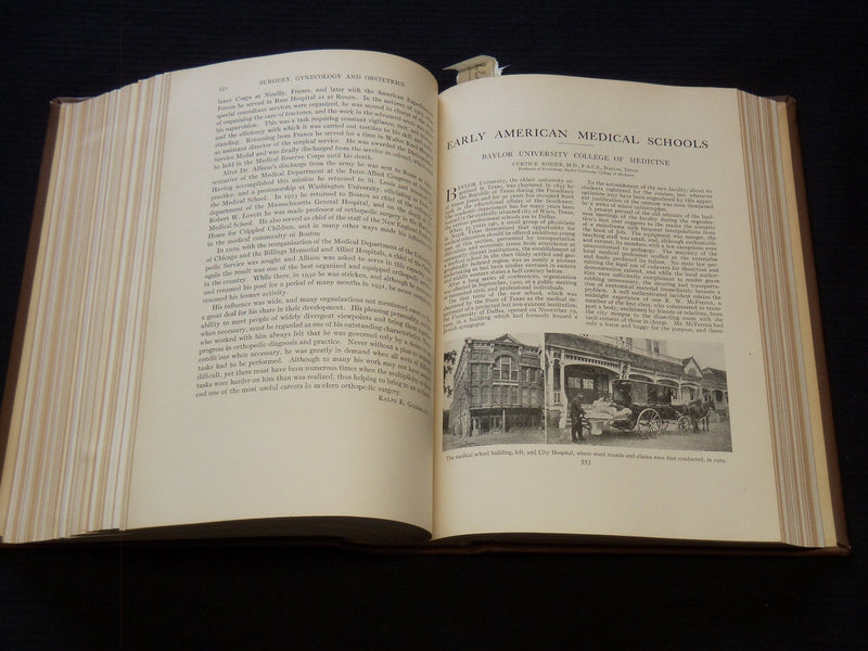 1935 JUL-DEC SURGERY, GYNECOLOGY AND OBSTETRICS MAGAZINE BOUND VOLUME -KD 4784B