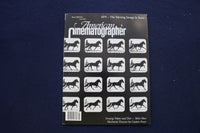 1988 MAR AMERICAN CINEMATOGRAPHER MAGAZINE - THE MOVING IMAGE IS BORN - E 17744