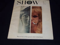 1962 MAY SHOW MAGAZINE - THE TWO FACES OF EUROPE FRONT COVER - E 20177