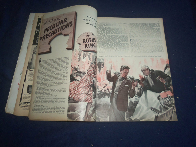 1942 JANUARY REDBOOK MAGAZINE - THE CASTLE ON THE HILL - SP 4796Q