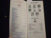 1975 TEXAS RANGERS MEDIA GUIDE - BILLY MARTIN - FERGIE JENKINS - J 5858