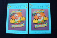 1987-1990 CIRKUS OLYMPIA CIRCUS PROGRAMS - SWEDISH - LOT OF 5 - O 3524