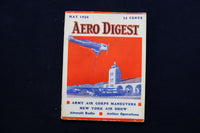 1930 MAY AERO DIGEST MAGAZINE - EMSCO-CIRRUS SPORT PLANE COVER - E 11260