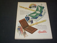 1949 APRIL MADEMOISELLE MAGAZINE - BRIDES AND FLOWERS - SP 6751