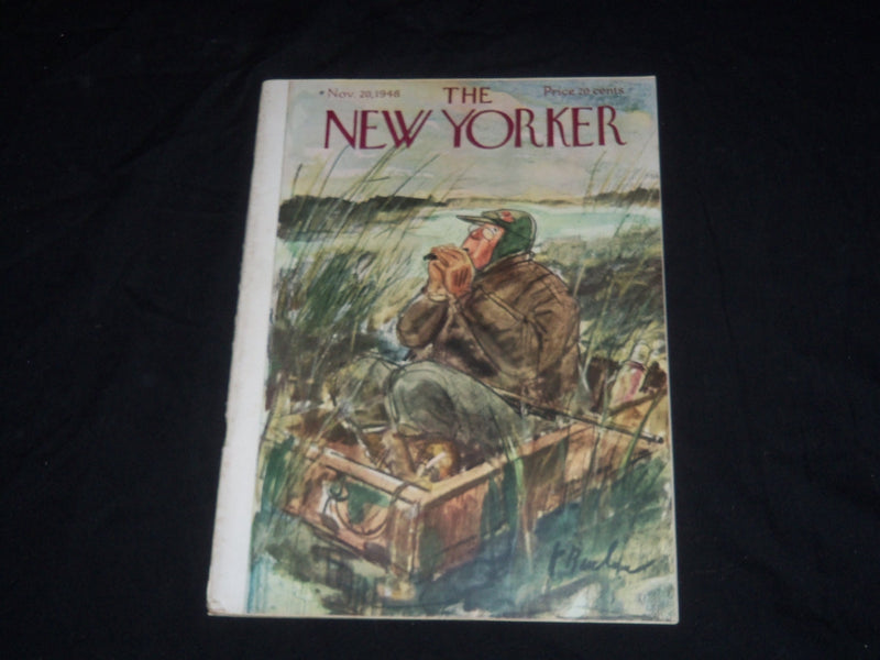 1948 NOVEMBER 20 THE NEW YORKER MAGAZINE - ILLUSTRATED COVER - NY 238