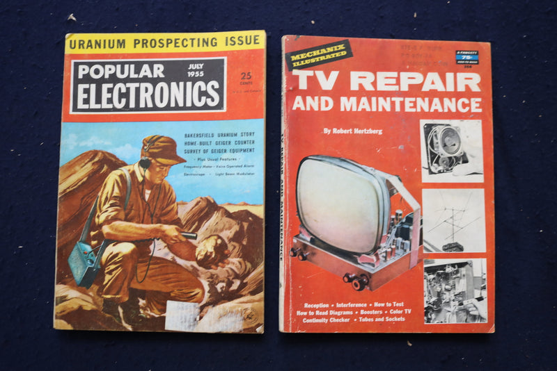 1955-1973 ELECTRONICS MAGAZINES - LOT OF 8 - O 3453