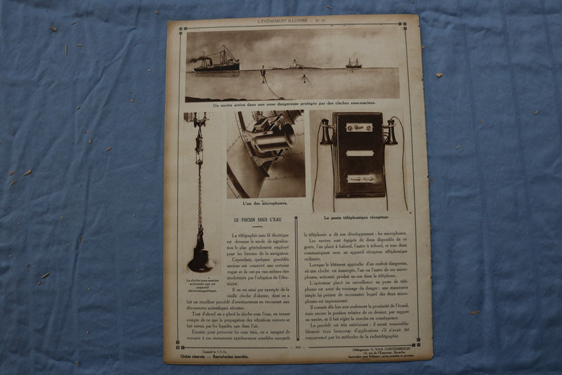 1916-1918 L'EVENEMENT ILLUSTRE MAGAZINE - FRENCH - LOT OF 3 - O 3859