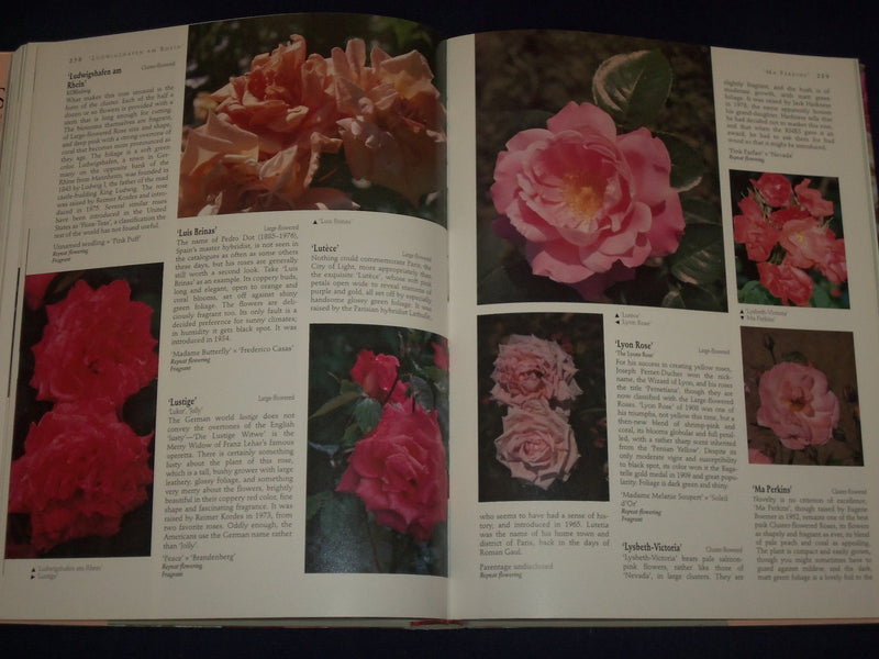 1993 THE ULTIMATE ROSE BOOK BY STIRLING MACOBOY - HARDCOVER - KD 2761