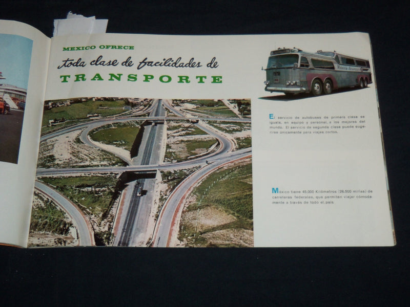 1968 MEXICO EL LUGAR IDEAL GUIDE BOOK - SPANISH - J 8576