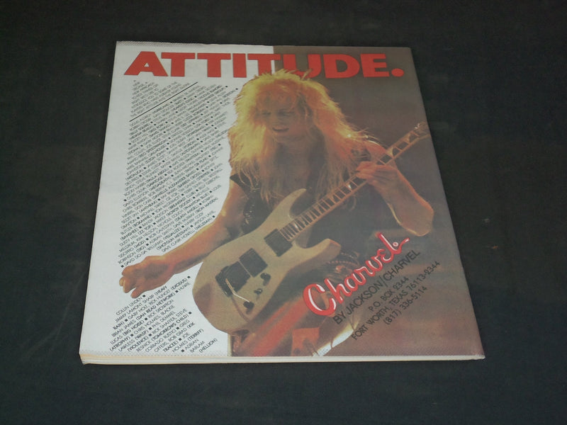 1990 APRIL 6 BAM MAGAZINE ISSUE NO. 330 - JOE SATRIANI COVER - SP 2954