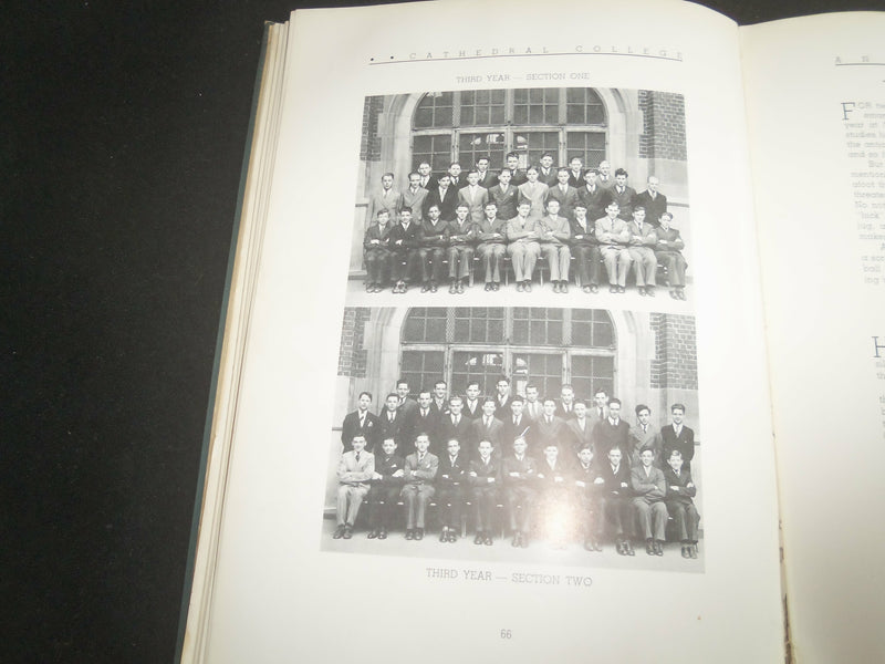 1936 CATHEDRAL COLLEGE OF IMMACULATE CONCEPTION YEARBOOK - BROOKLYN, NY- YB 2524