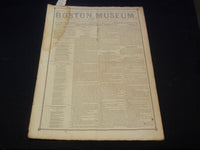 1850 OCTOBER 12 BOSTON MUSEUM NEWSPAPER - JENNY LIND - ANN SNELLING - NP 9050