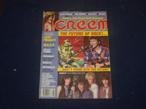 1985 JUNE CREEM MAGAZINE - MICK JAGGER COVER - B 754