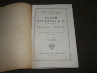 1908 JANUARY JACOB DELAFON & CIE APPAREILS SANITAIRES FRENCH CATALOGUE - FR 578