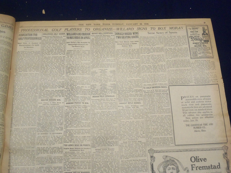 1916 JANUARY 18 NEW YORK TIMES - ALLIED TROOPS LAND NEAR ATHENS - NT 9073