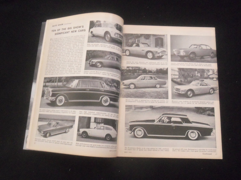 1962 MAY CAR AND DRIVER MAGAZINE - KELLY-CORVETTE - J 7822