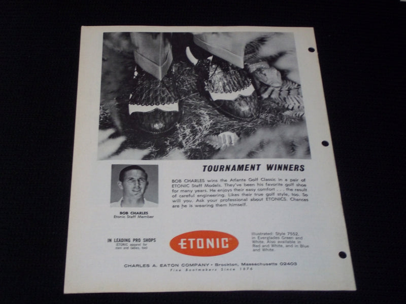 1967 OCTOBER 6 GOLF WORLD MAGAZINE - BOB CHARLES FRONT COVER - E 7246