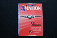 1941 FEBRUARY AVIATION MAGAZINE - B-26 MARTIN BOMBER COVER - E 10762