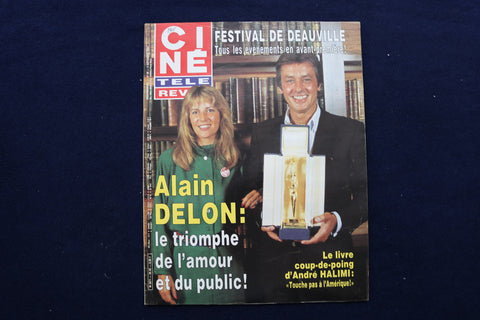 1985 SEPTEMBER 5 CINE TELE REVUE MAGAZINE - ALAIN DELON COVER - E 11958