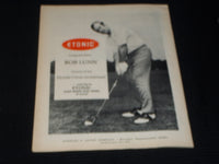 1970 MARCH 17 GOLF WORLD MAGAZINE - BOB LUNN FRONT COVER - E 6477