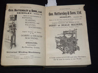 1918-1919 THE WOOL YEAR BOOK - H. HAIGH & CO - BRADFORD, ENGLAND - KD 5662B