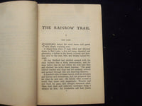 1915 THE RAINBOW TRAIL HARDCOVER BOOK BY ZANE GREY - KD 8381
