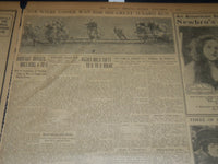 1908 NOVEMBER 22 THE BOSTON HERALD - HARVARD VANQUISHES YALE 4-0 - BH 218