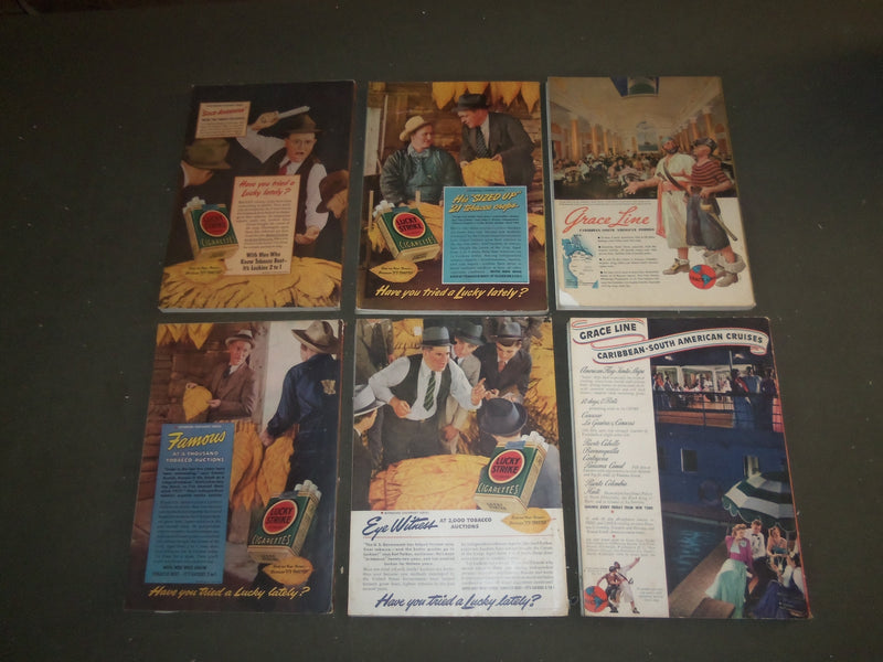 1938-39 HARPER'S MONTHLY MAGAZINE - LOT OF 12- STORIES & ILLUSTRATIONS- WR 1000B