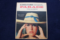 1963 JUNE 23 PARADE MAGAZINE - URSULA ANDRESS COVER - E 22389