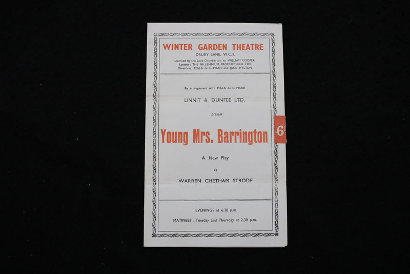 1940'S LONDON THEATRE PROGRAMS - LOT OF 3 - K 2823
