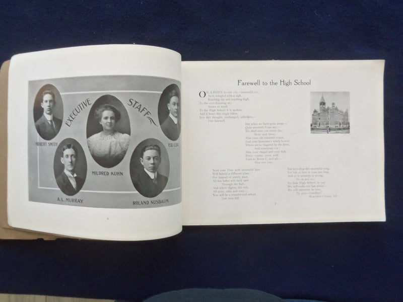 1910 PIERIAN RICHMOND HIGH SCHOOL YEARBOOK - RICHMOND, INDIANA - YB 1925T
