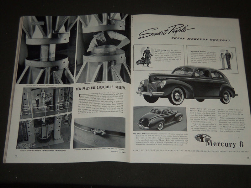 1940 MARCH 25 LIFE MAGAZINE - SIR EVILLE HENDERSON COVER - L 175