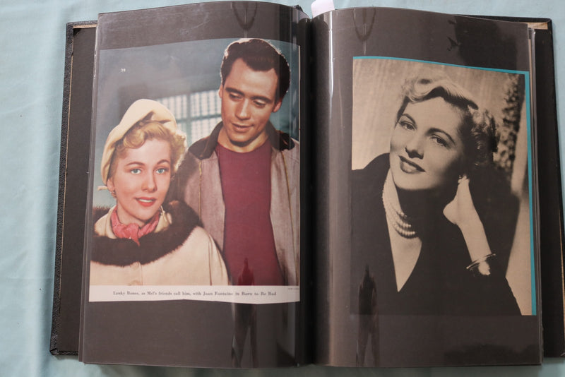 JOAN FONTAINE SCRAPBOOK - E 26477